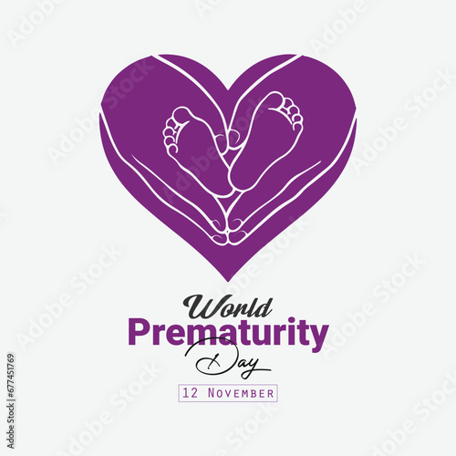 Vector World Prematurity Day Design Resources
