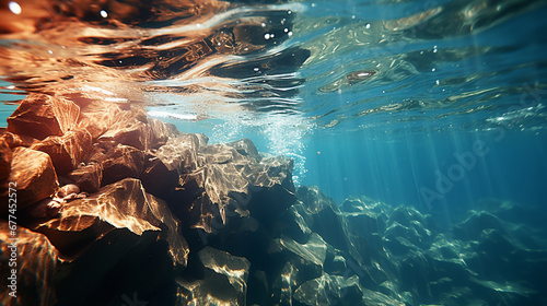 scene in the sea HD 8K wallpaper Stock Photographic Image 