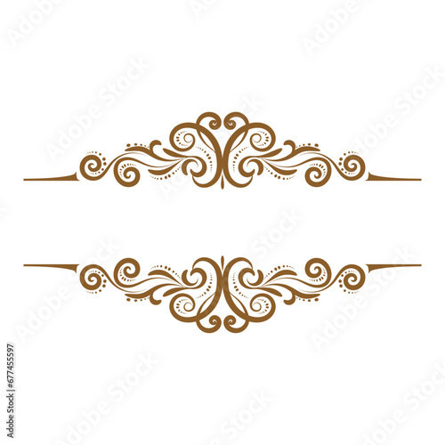 Ornate vintage card design with ornamental flourishes frame. Use for wedding invitations, royal certificates, greeting cards, menus, covers, posters, brochures and flyers. Vector illustration-Ornament