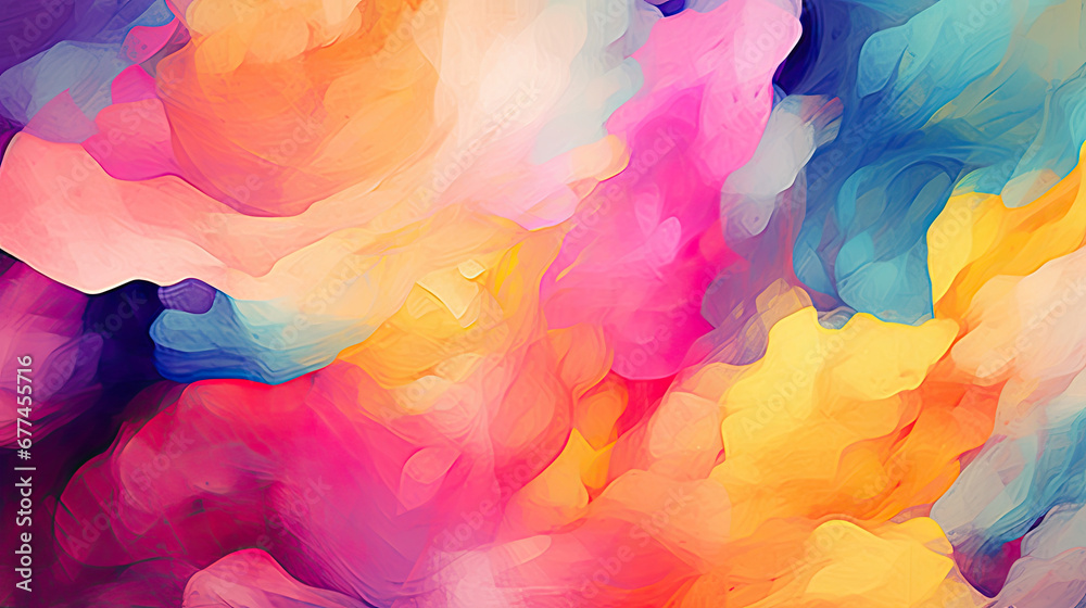 abstract watercolor background, Bright colorful watercolor paint background texture