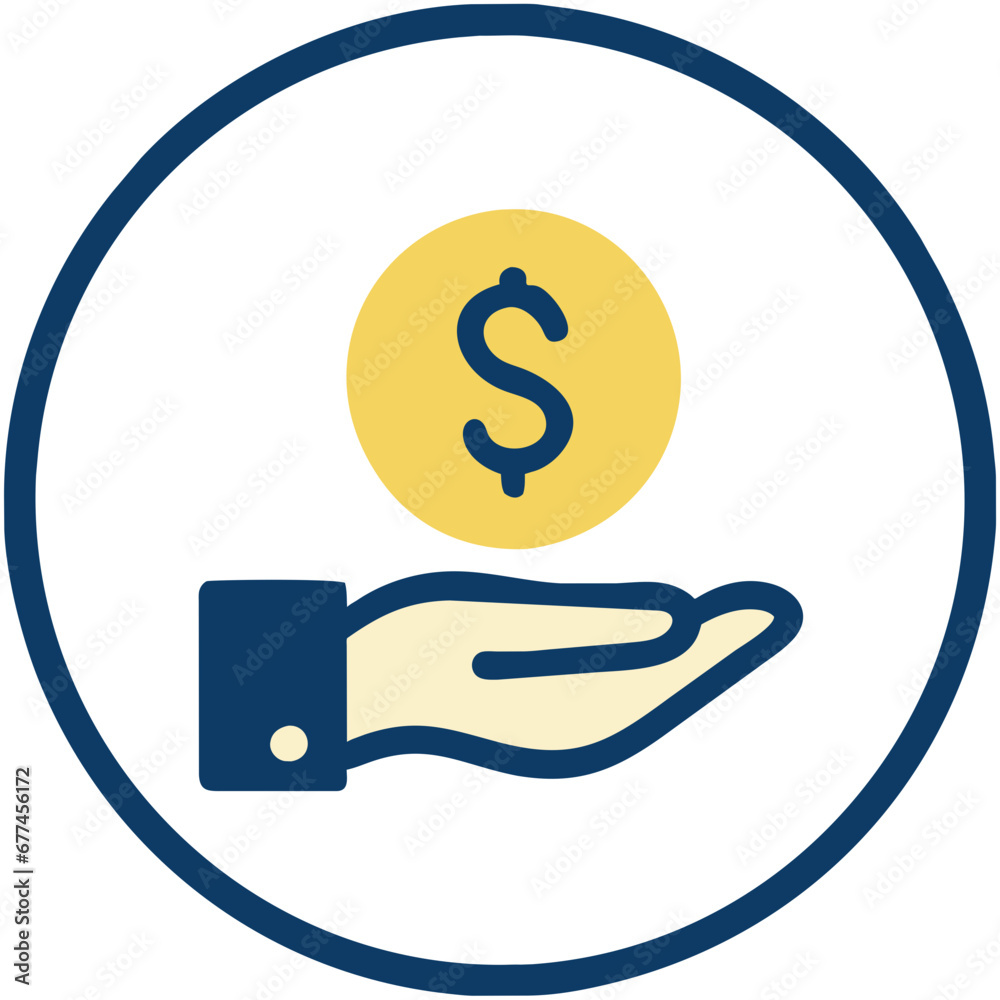 coin on hand coin on hand