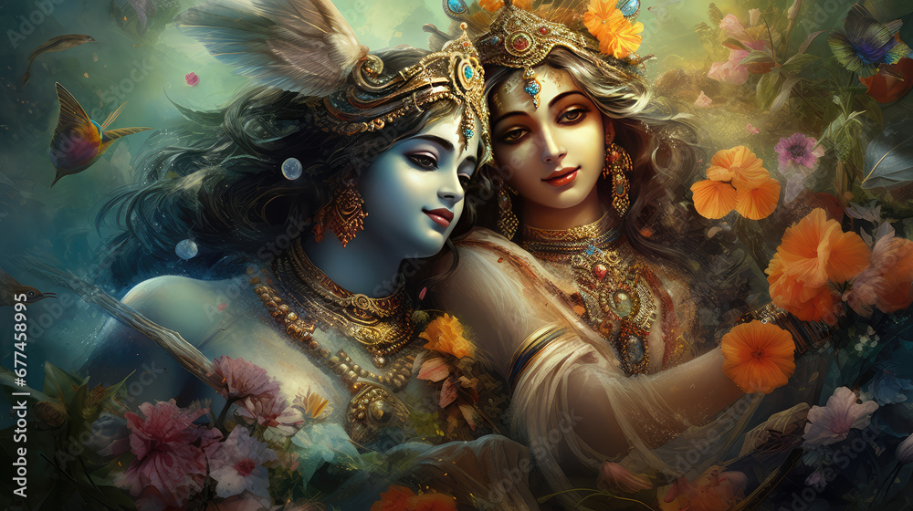 Lord krishna and radha Lord krishna and radha