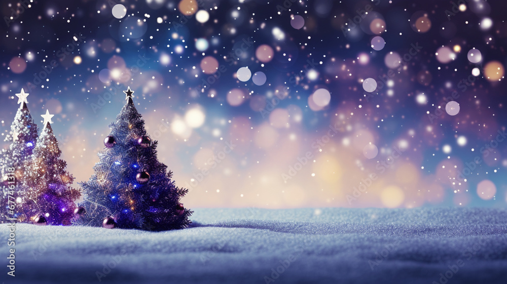 Beautiful Christmas tree miniature decorations
