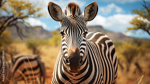 zebras in the zoo HD 8K wallpaper Stock Photographic Image 