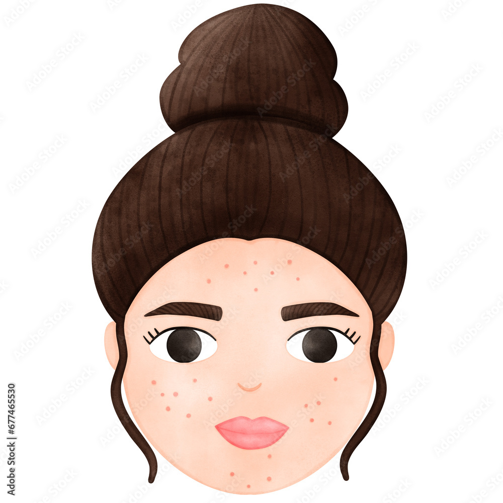 Woman Face, Facial Mask, Spa, Selfcare