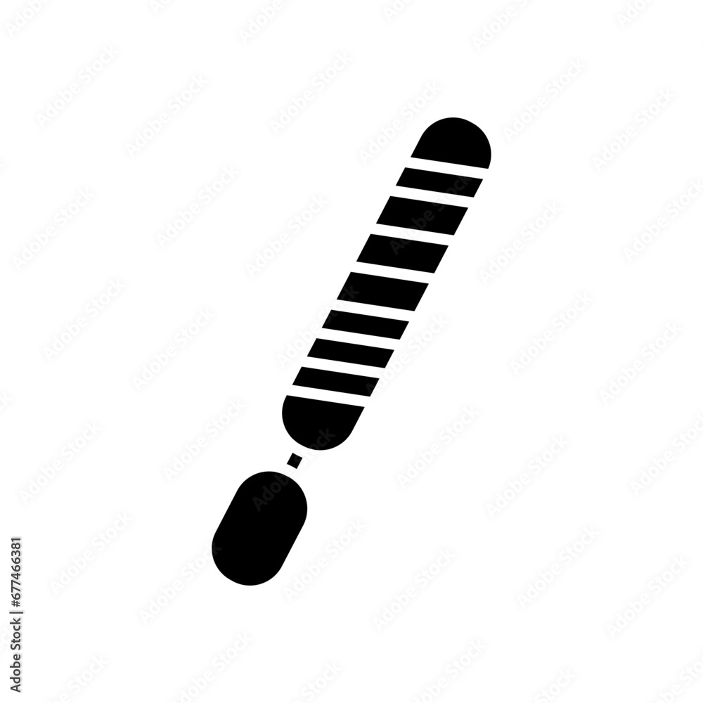 nail file glyph icon nail file glyph icon