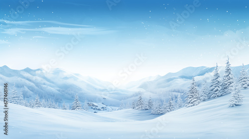 winter mountain landscape © ARM
