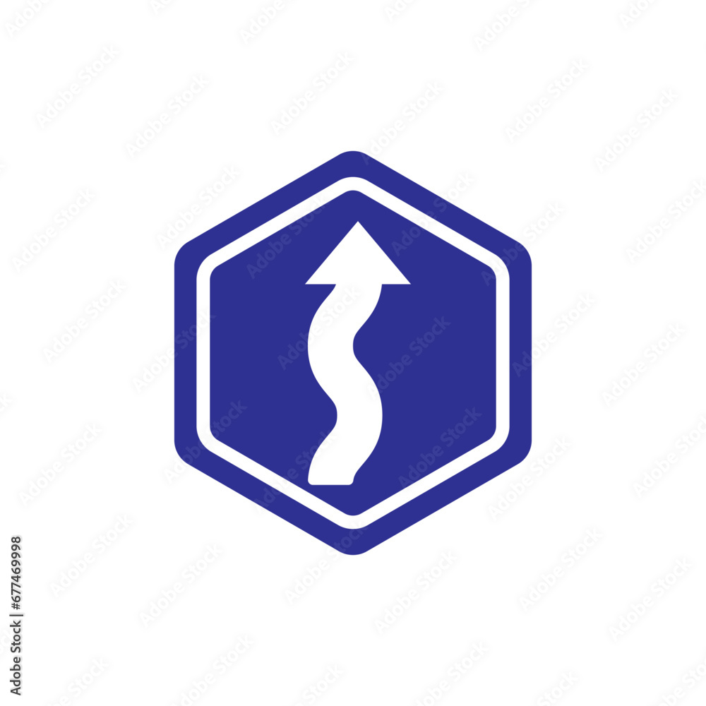 Traffic sign icon, logo vector illustration design template Traffic sign icon, logo vector illustration design template