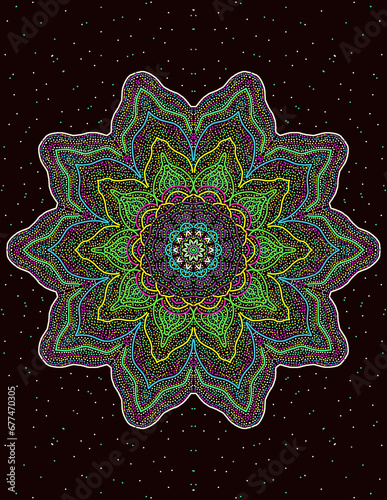 Mandala pattern