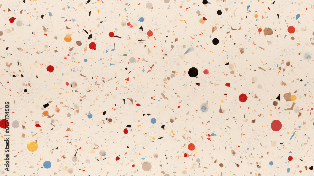 Recycled Paper Particles Seamless Background