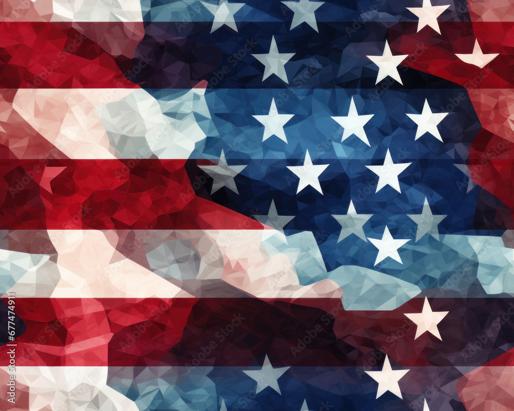 Seamless USA pattern Seamless USA pattern