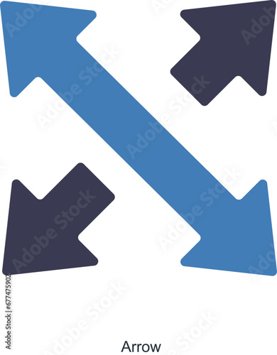 arrows and direction icon concept