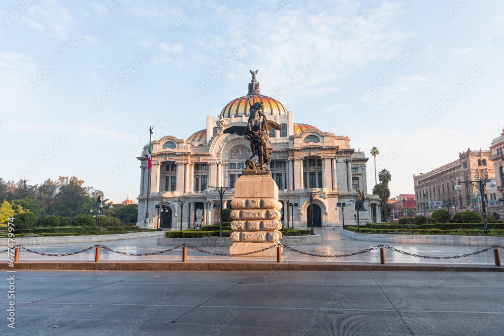 Mexico City - The Fine Arts Palace aka Palacio de Bellas Artes