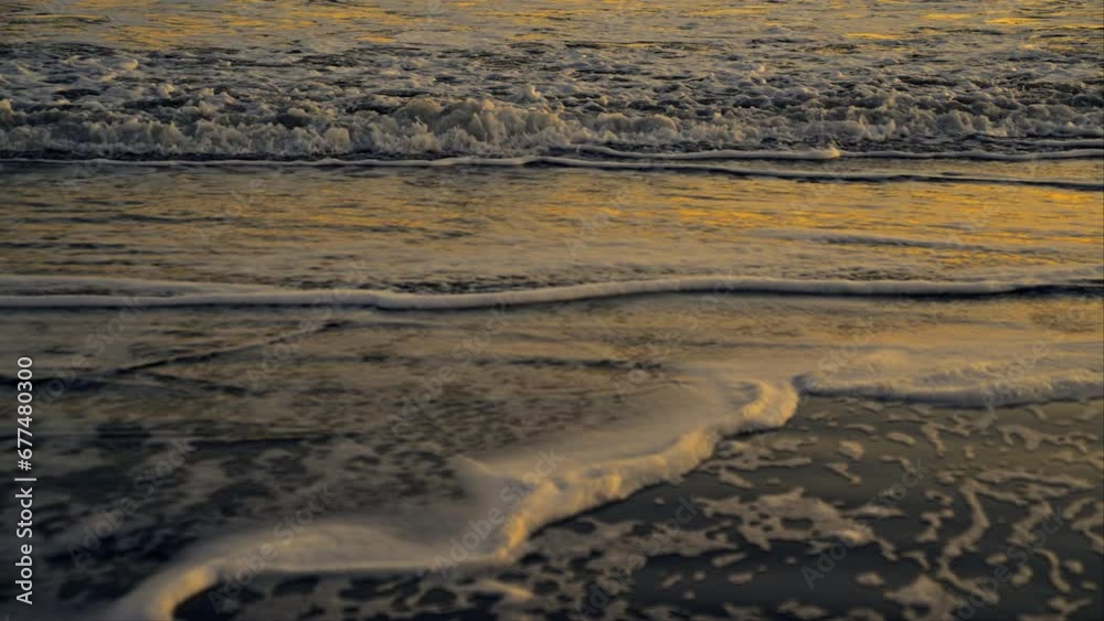 Morning Flow Of Seawater Morning Flow Of Seawater
