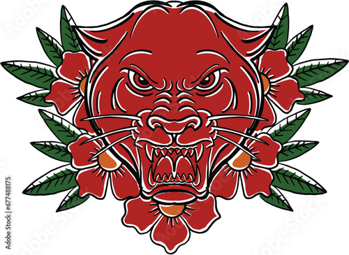 chita illustrations for tattoos and t-shirt making