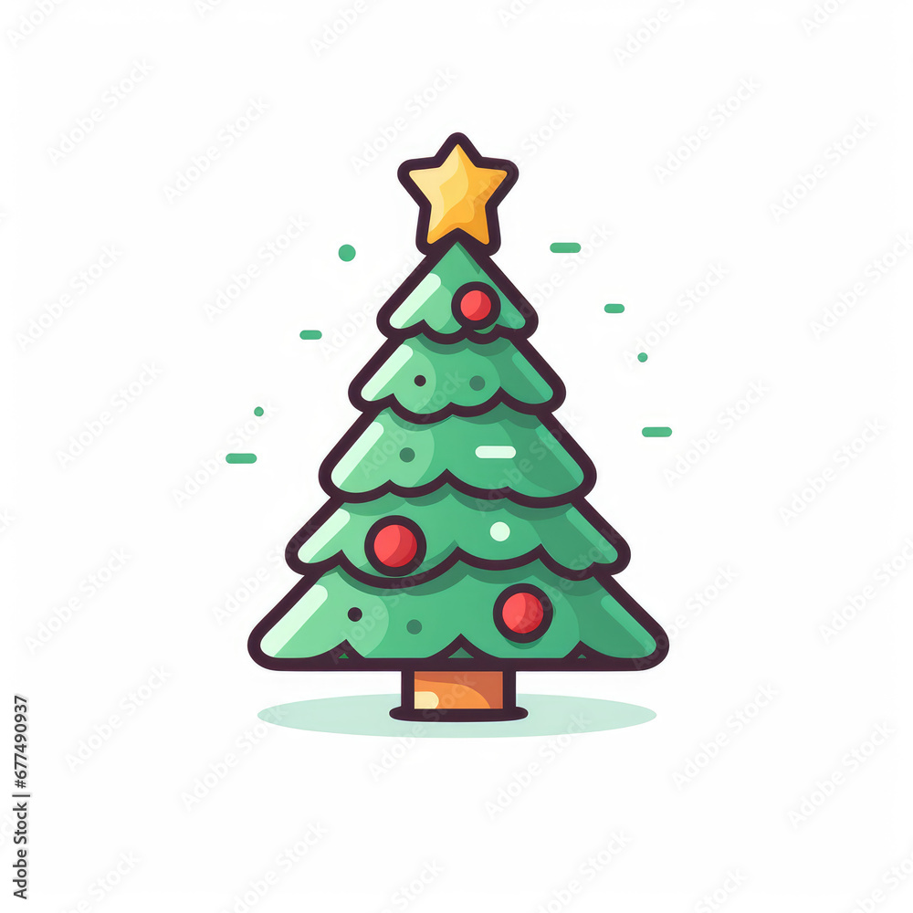 christmas tree isolated on white christmas tree isolated on white