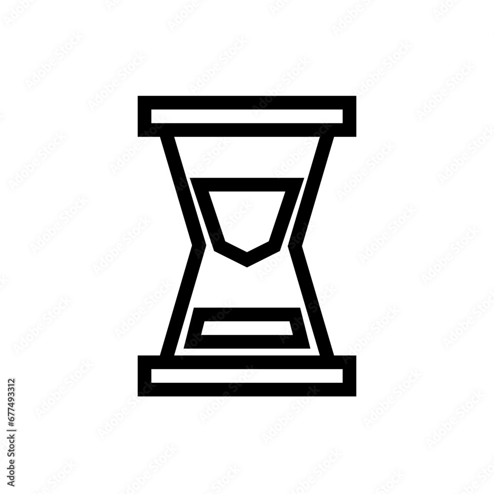 Efficiency key performance indicator icon with black outline style. efficiency, efficient, performance, concept, technology, energy, business. Vector Illustration Efficiency key performance indicator icon with black outline style. efficiency, efficient, performance, concept, technology, energy, business. Vector Illustration