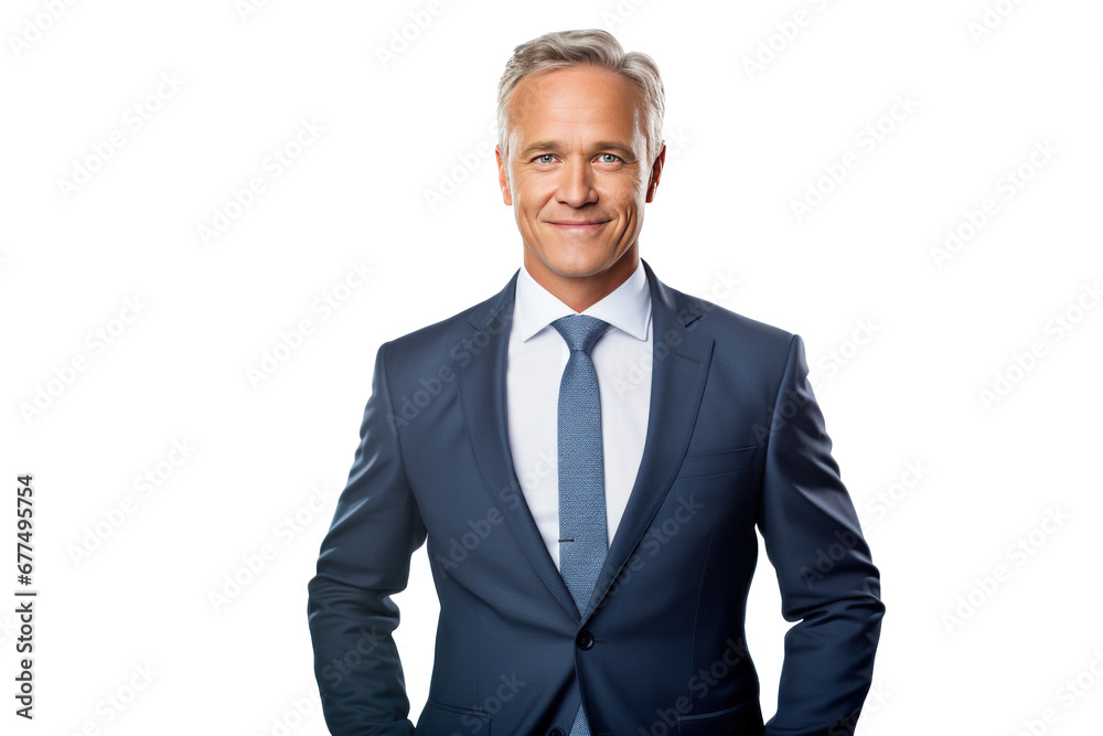 A smiling business man isolated on transparent background. A smiling business man isolated on transparent background.