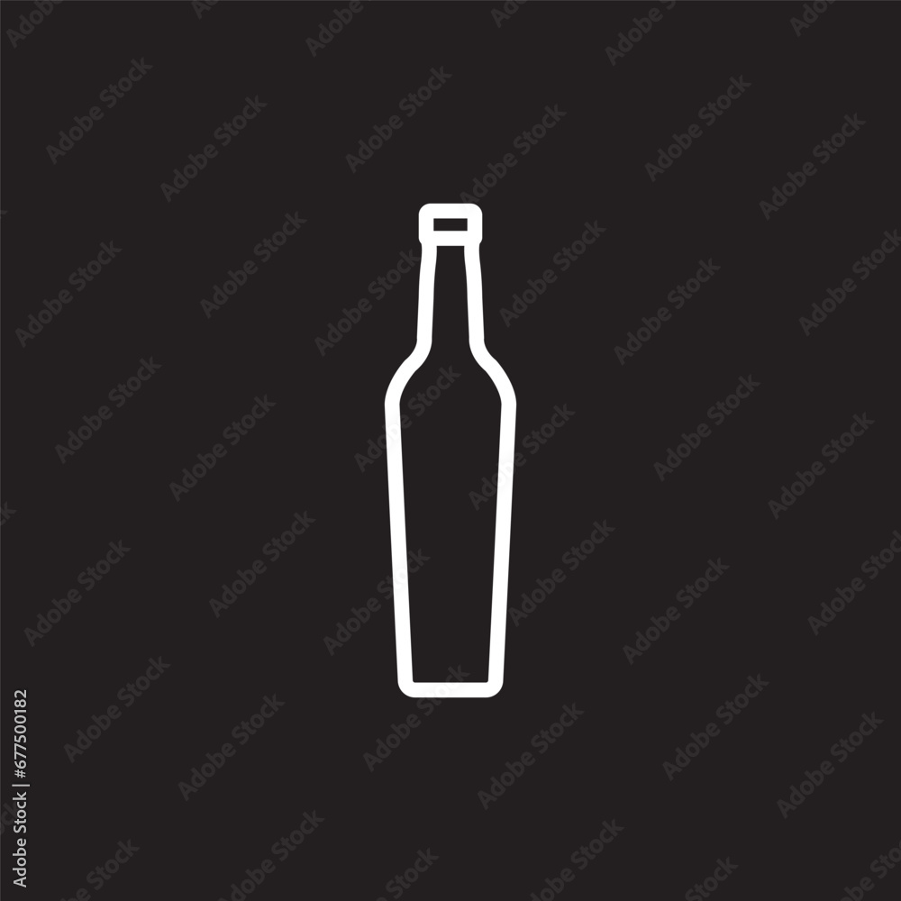 Essential restaurant bar icon wine bottles concept thin line style - editable stroke Wine bottles Essential restaurant bar icon wine bottles concept thin line style - editable stroke Wine bottles