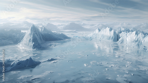 Wallpaper Mural Melting glaciers in the Arctic
 Torontodigital.ca