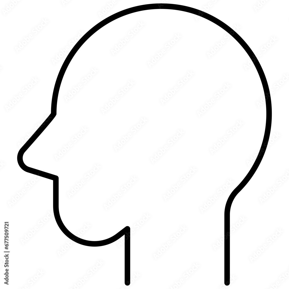 Menschen Körper Kopf