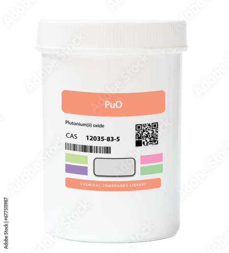 PuO - Plutonium(II) oxide. photo