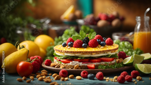 Cake with Berries