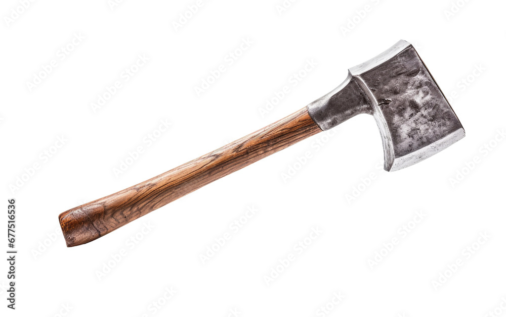 Handy Hammer Tool On Isolated Background