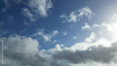 Wallpaper Mural Fast Moving Winter Clouds over England UK Torontodigital.ca
