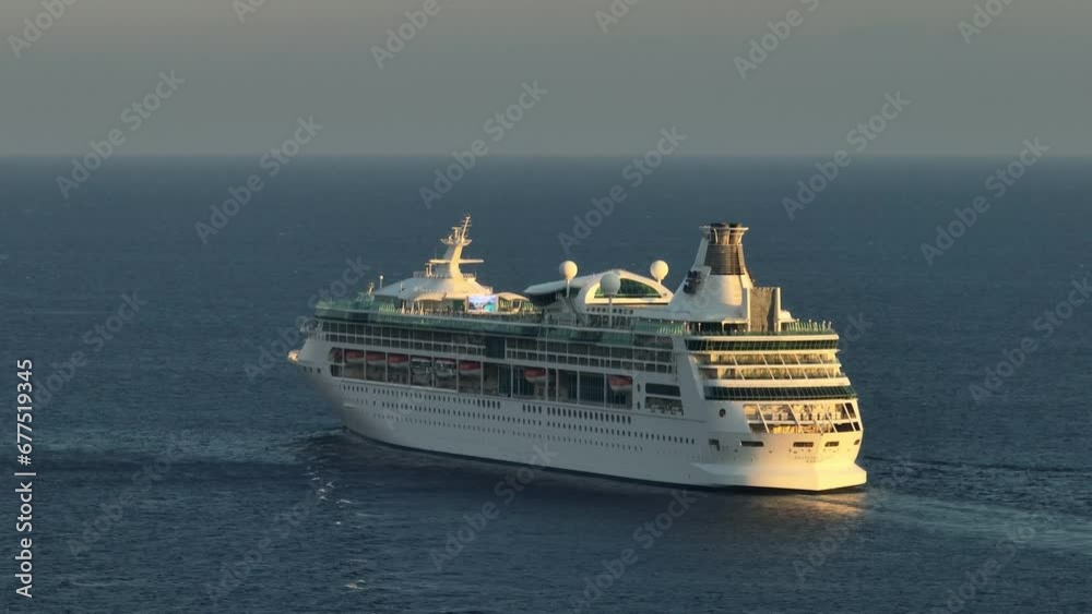 Ultimate Seafaring Experience: Aerial View of a Luxury Cruise Liner's Opulent Amenities and Active Lifestyle. High quality 4k footage Ultimate Seafaring Experience: Aerial View of a Luxury Cruise Liner's Opulent Amenities and Active Lifestyle. High quality 4k footage
