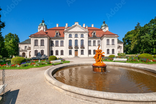 Zamoyski Palace in Kozlowka, Lublin Voivodeship, Poland