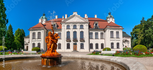 Zamoyski Palace in Kozlowka, Lublin Voivodeship, Poland