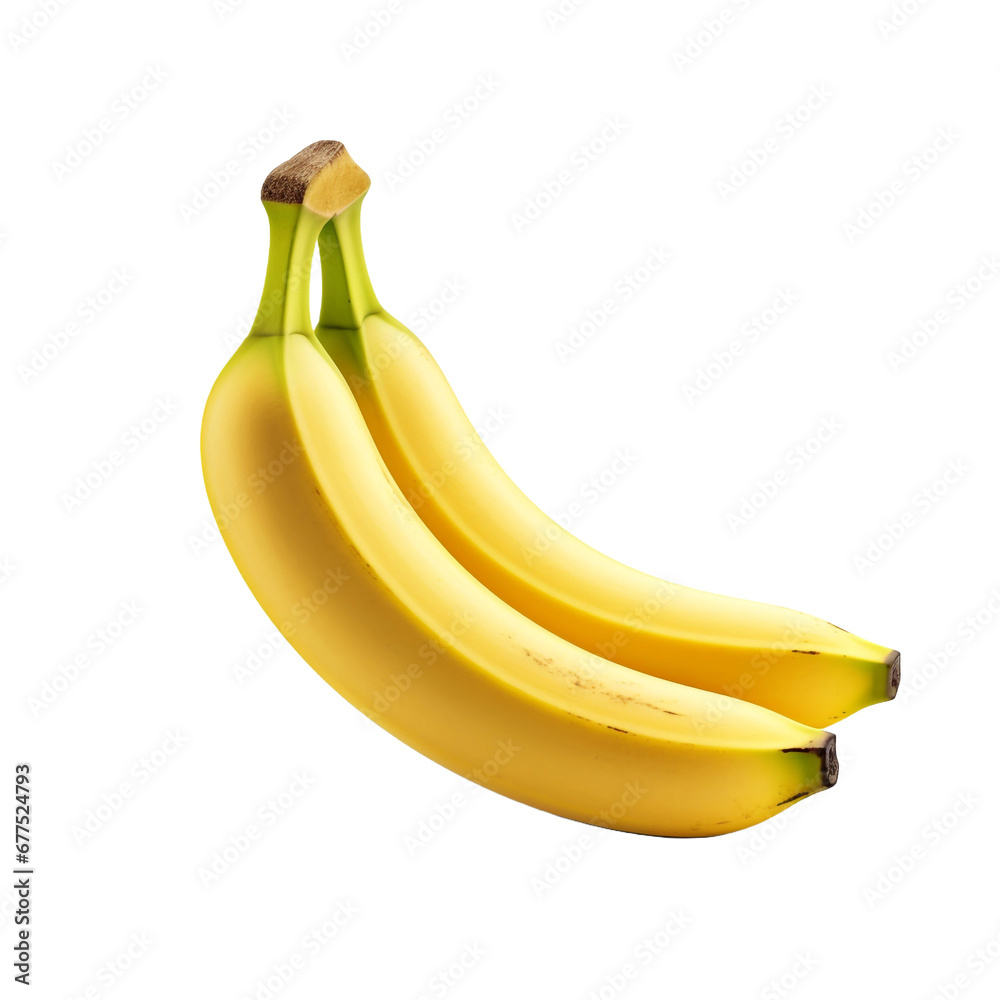 Banana isolated on transparent background Banana isolated on transparent background