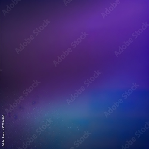 Dark blue purple shades of color gradient background, grainy texture effect, web banner abstract design, copy space blurry Generative AI 