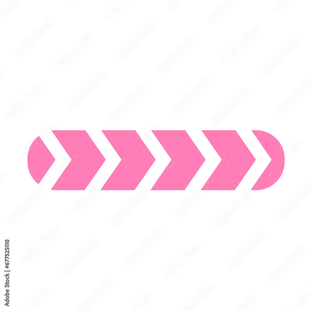 Fototapeta premium pink banner with arrow
