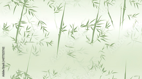 bamboo background illustration   generative AI
