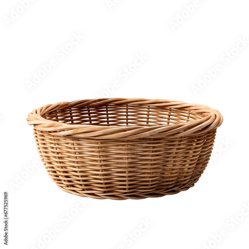 Basket isolated on transparent background