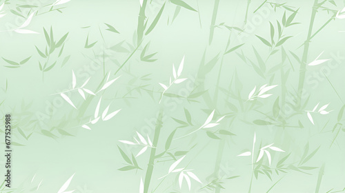 bamboo background illustration | generative AI © No34