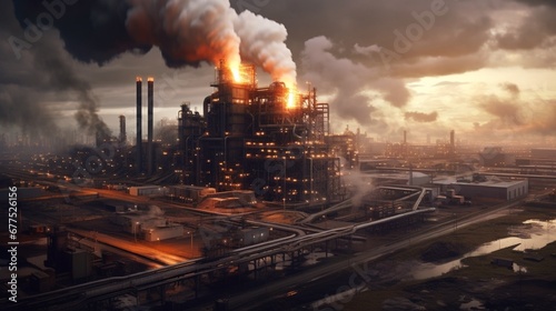 refinery plant