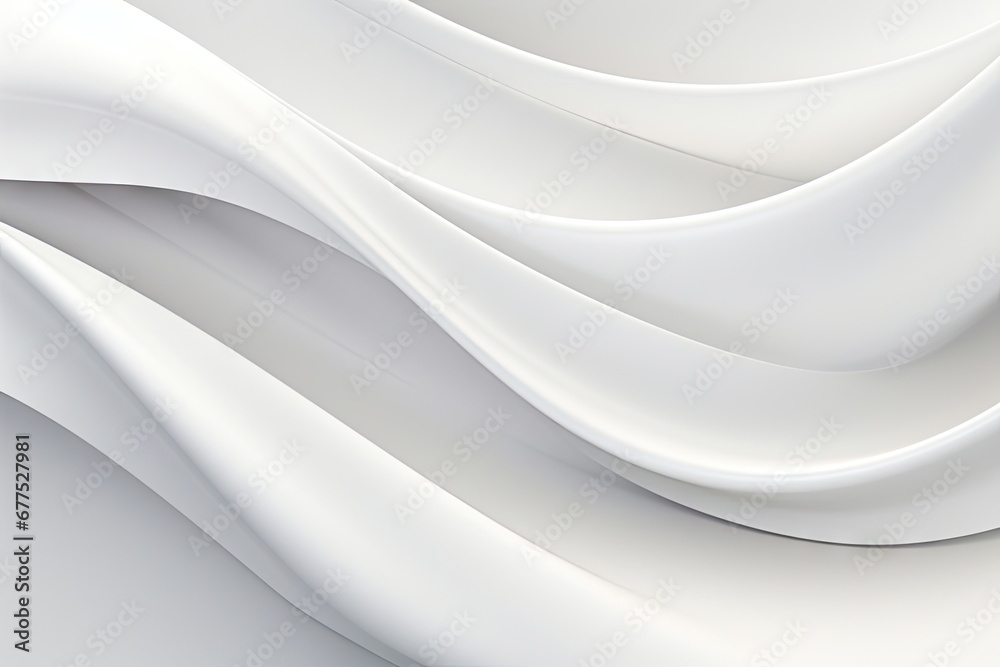 Fototapeta premium Smooth white background abstract gradient