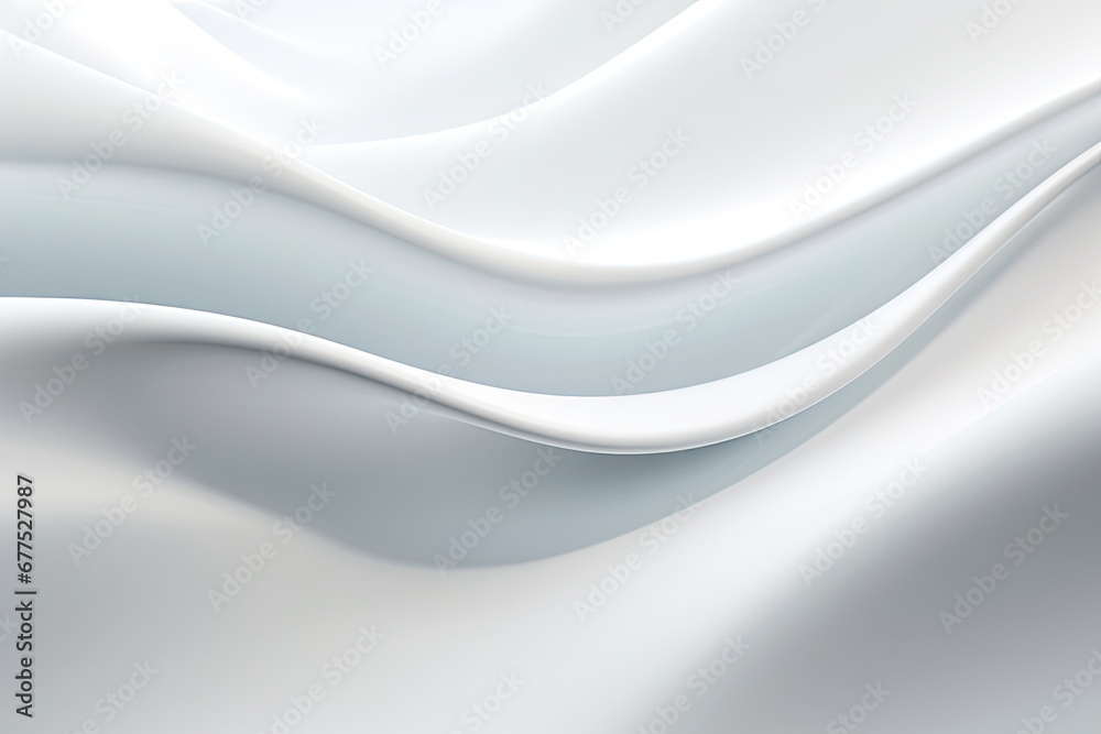 Smooth white background abstract gradient