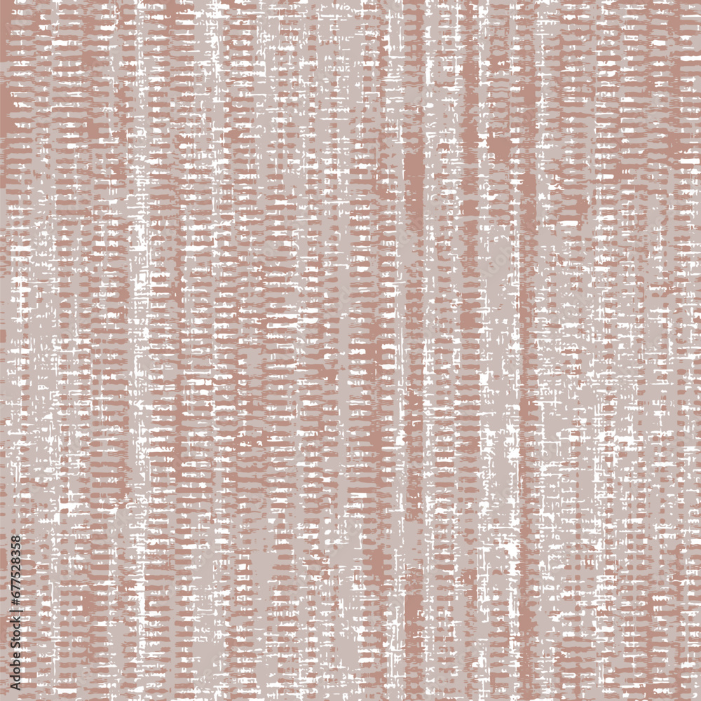 Rustic linen, washed coat surface tile jacquard, floral, line, geometric texture digital printing pattern design. Yarns for sports style. Vector fabric seamless Abstract natural textured for floors