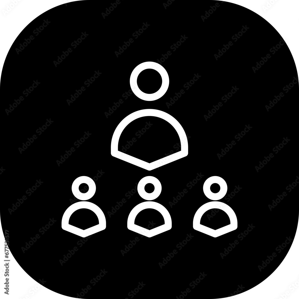 Leader project development icon with black filled line outline style. business, leader, leadership, success, team, group, manager. Vector Illustration Leader project development icon with black filled line outline style. business, leader, leadership, success, team, group, manager. Vector Illustration