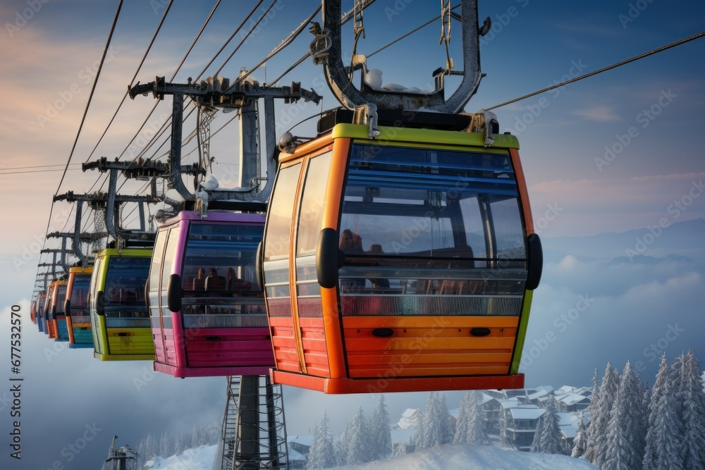 Ski Lifts and Gondolas - Generative AI Ski Lifts and Gondolas - Generative AI