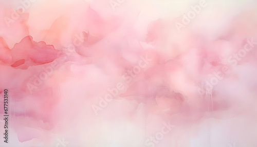 Abstract pink colored watercolor background with smoke. Creative pastel background. © Clip Arts Fusion 