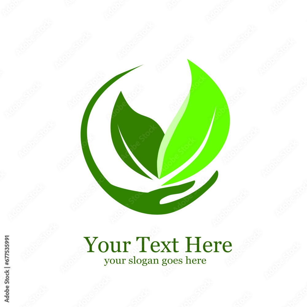 Leaf logo for your business