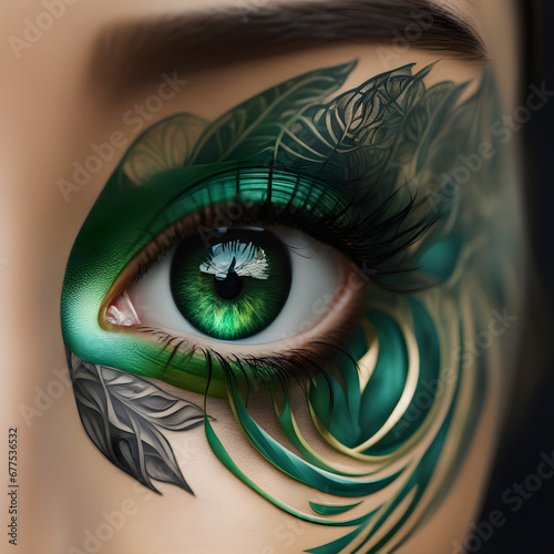 The green eye