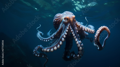 octopus in the area