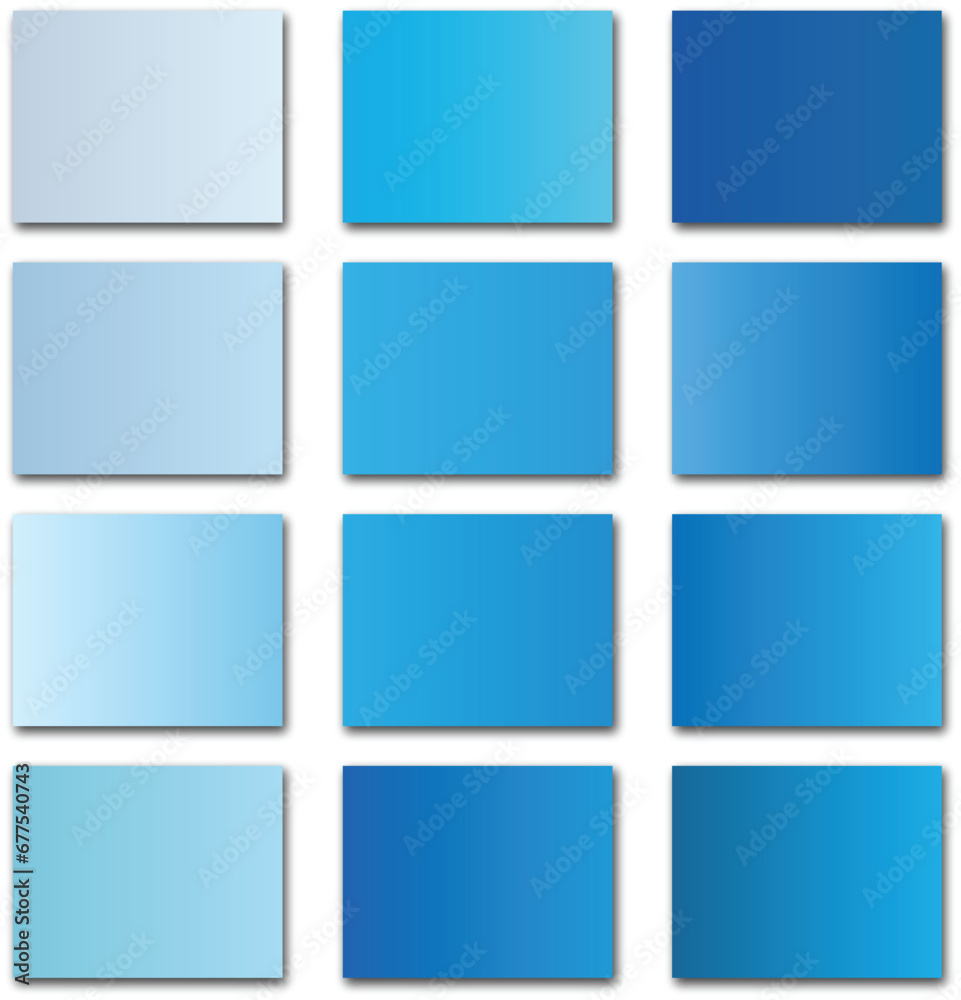 Fototapeta premium blue sky gradient collection