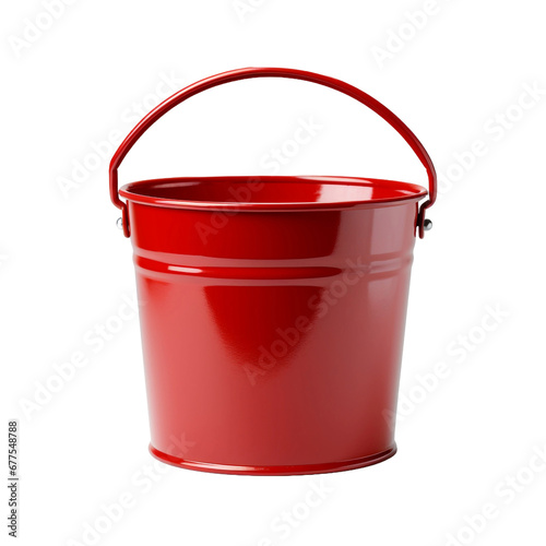 Bucket isolated on transparent background